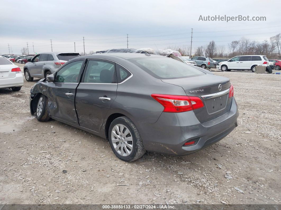 2019 Nissan Sentra S/sl/sr/sv Light Blue vin: 3N1AB7AP9KY253641