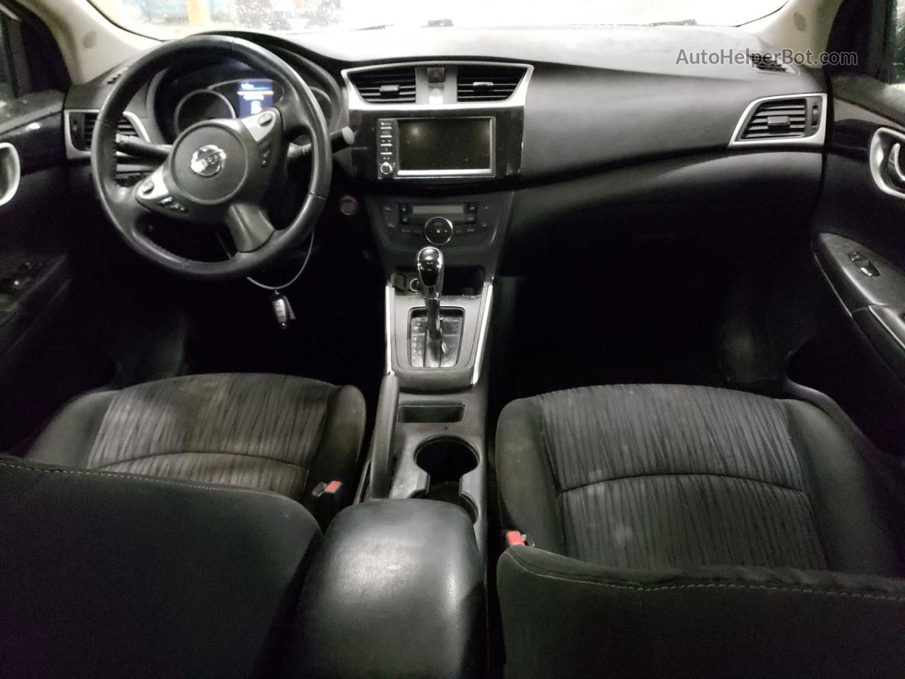 2019 Nissan Sentra S White vin: 3N1AB7AP9KY282900