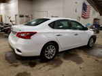 2019 Nissan Sentra S White vin: 3N1AB7AP9KY282900