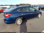 2019 Nissan Sentra Sv Blue vin: 3N1AB7AP9KY290186