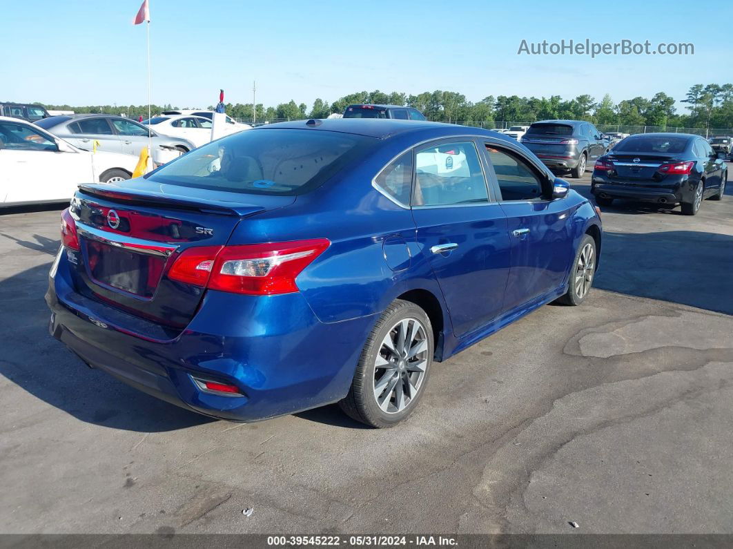 2019 Nissan Sentra Sr Dark Blue vin: 3N1AB7AP9KY296750