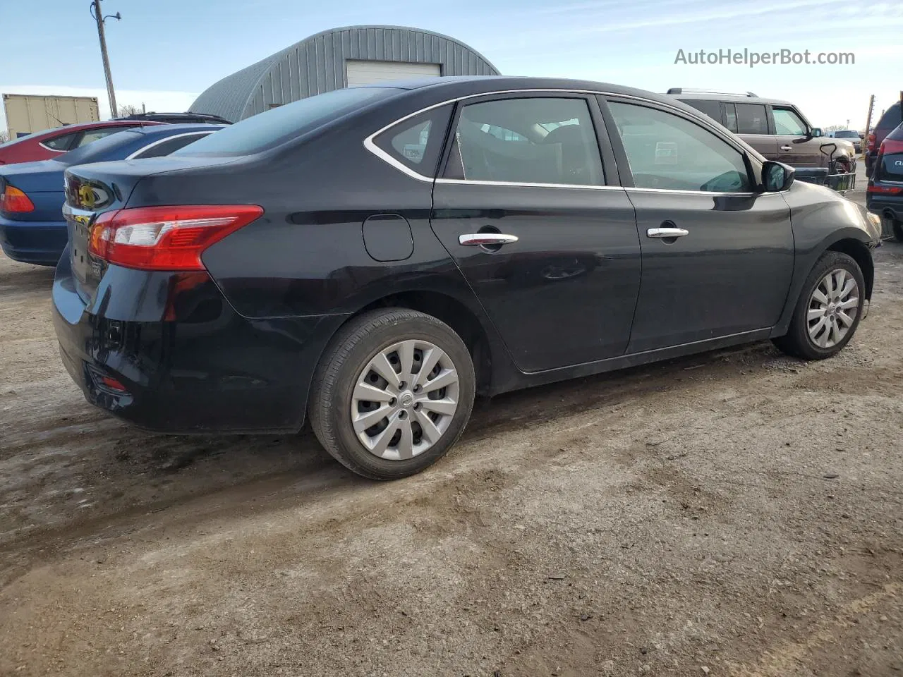 2019 Nissan Sentra S Black vin: 3N1AB7AP9KY298238