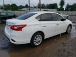 2019 Nissan Sentra S White vin: 3N1AB7AP9KY318696