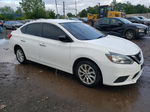 2019 Nissan Sentra S White vin: 3N1AB7AP9KY318696