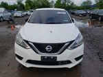 2019 Nissan Sentra S White vin: 3N1AB7AP9KY318696