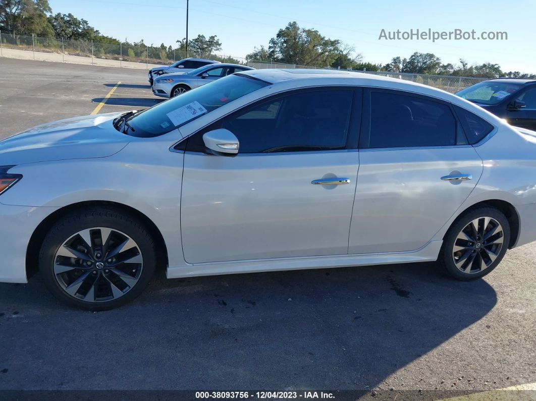 2019 Nissan Sentra Sr White vin: 3N1AB7AP9KY330704