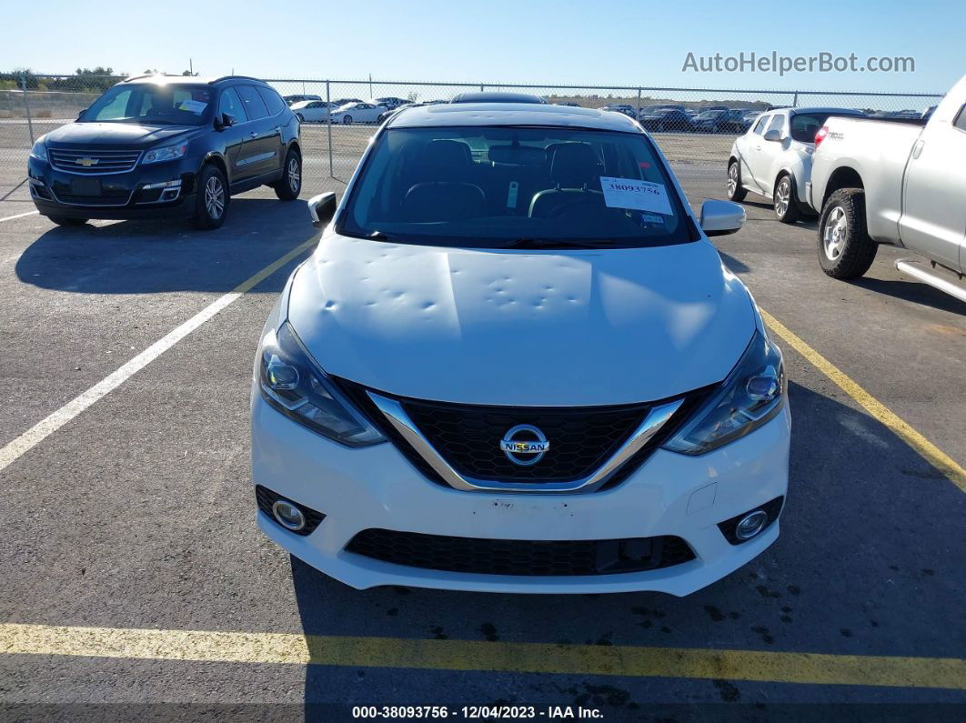 2019 Nissan Sentra Sr White vin: 3N1AB7AP9KY330704