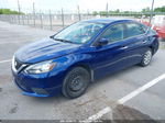 2019 Nissan Sentra S Blue vin: 3N1AB7AP9KY330881