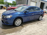 2019 Nissan Sentra S Blue vin: 3N1AB7AP9KY336809