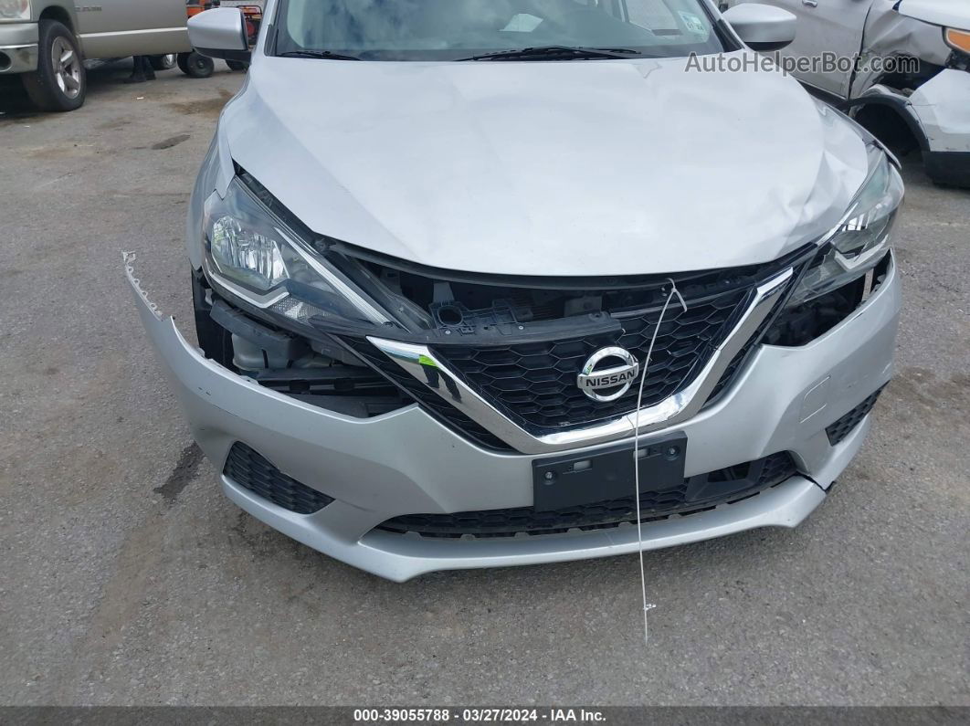 2019 Nissan Sentra S Silver vin: 3N1AB7AP9KY345011