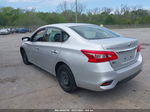 2019 Nissan Sentra S Silver vin: 3N1AB7AP9KY345011