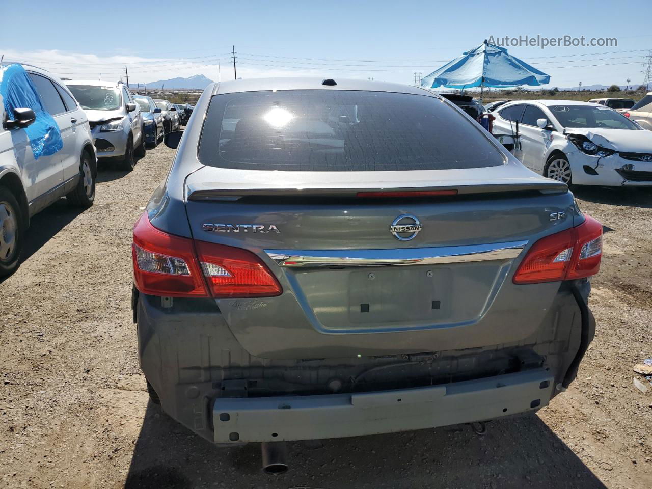 2019 Nissan Sentra S Charcoal vin: 3N1AB7AP9KY351262