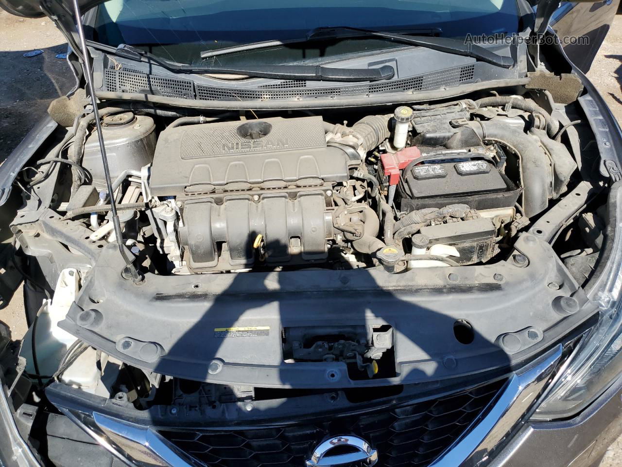 2019 Nissan Sentra S Угольный vin: 3N1AB7AP9KY351262