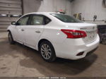 2019 Nissan Sentra Sv White vin: 3N1AB7AP9KY365551