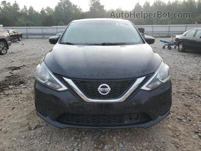 2019 Nissan Sentra S Black vin: 3N1AB7AP9KY381152