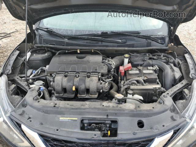 2019 Nissan Sentra S Black vin: 3N1AB7AP9KY381152