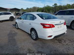 2019 Nissan Sentra Sv White vin: 3N1AB7AP9KY427823