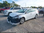 2019 Nissan Sentra Sv White vin: 3N1AB7AP9KY427823