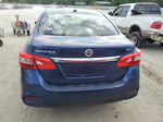 2019 Nissan Sentra S Blue vin: 3N1AB7AP9KY431340