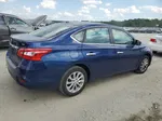 2019 Nissan Sentra S Синий vin: 3N1AB7AP9KY431340