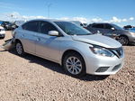 2019 Nissan Sentra S Silver vin: 3N1AB7AP9KY437977