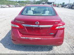 2014 Nissan Sentra Sv Red vin: 3N1AB7APXEL611699