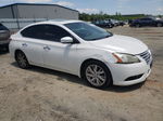 2014 Nissan Sentra S White vin: 3N1AB7APXEL612030