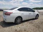 2014 Nissan Sentra S White vin: 3N1AB7APXEL612030