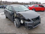 2014 Nissan Sentra Sv Серый vin: 3N1AB7APXEL668307