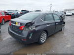 2014 Nissan Sentra Sv Gray vin: 3N1AB7APXEL668307