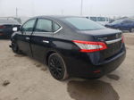 2014 Nissan Sentra S Black vin: 3N1AB7APXEY223343