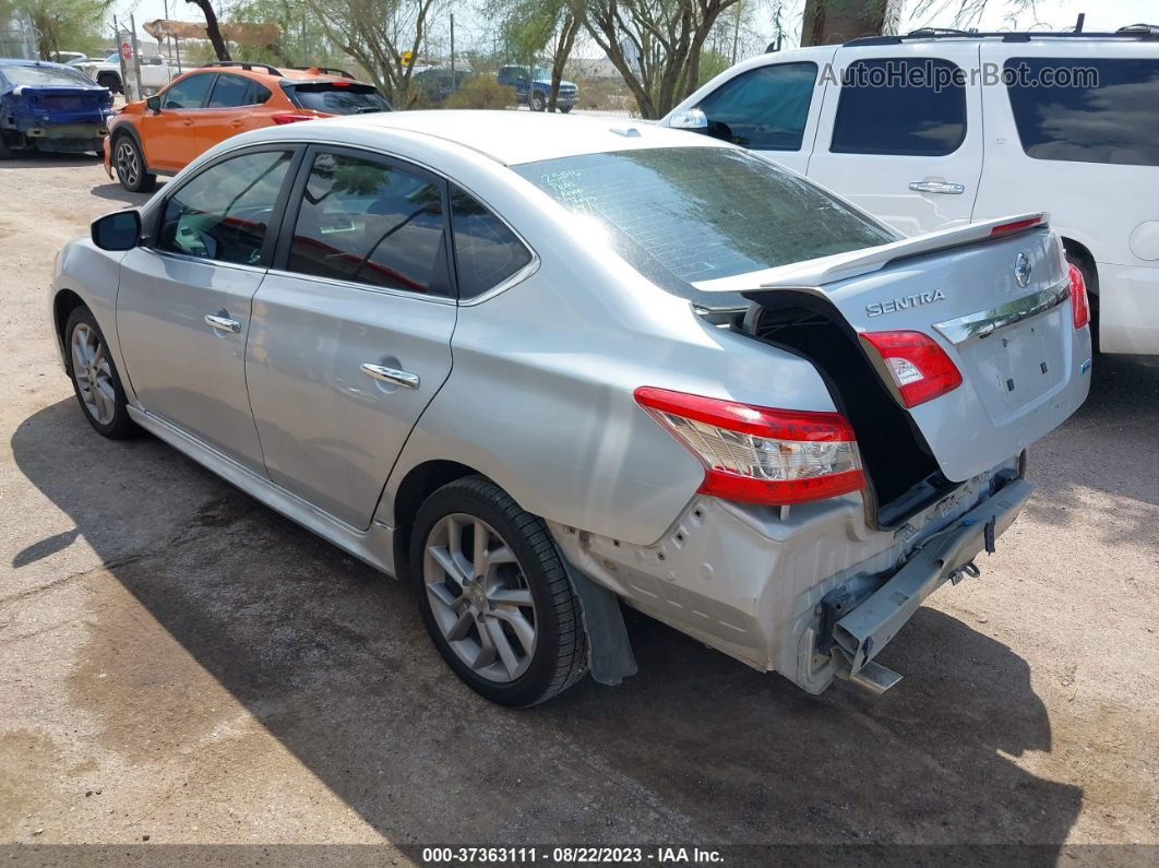 2014 Nissan Sentra Sr Серый vin: 3N1AB7APXEY224119