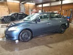 2014 Nissan Sentra S Синий vin: 3N1AB7APXEY224329