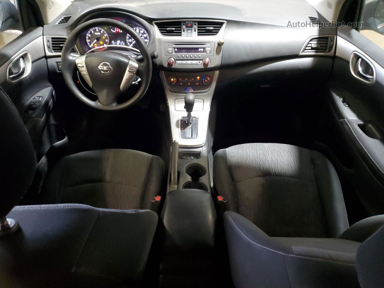 2014 Nissan Sentra S Синий vin: 3N1AB7APXEY224329