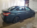 2014 Nissan Sentra S Blue vin: 3N1AB7APXEY224329