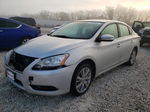 2014 Nissan Sentra S Silver vin: 3N1AB7APXEY258626