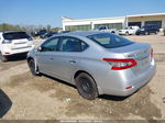 2014 Nissan Sentra S Silver vin: 3N1AB7APXEY264720