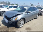 2014 Nissan Sentra Sv Gray vin: 3N1AB7APXEY301359