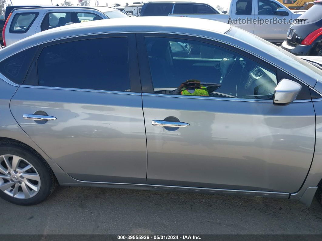 2014 Nissan Sentra Sv Серый vin: 3N1AB7APXEY301359