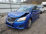 2007 Nissan Sentra S Blue vin: 3N1AB7APXEY320557