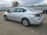 2014 Nissan Sentra S Silver vin: 3N1AB7APXEY332675