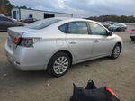 2014 Nissan Sentra S Silver vin: 3N1AB7APXEY332675