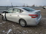 2015 Nissan Sentra S Gray vin: 3N1AB7APXFL671726