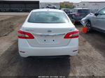 2015 Nissan Sentra Sv White vin: 3N1AB7APXFL695850