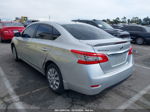 2015 Nissan Sentra Sv Silver vin: 3N1AB7APXFY215230