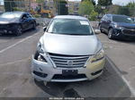 2015 Nissan Sentra Sv Серебряный vin: 3N1AB7APXFY215230