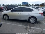 2015 Nissan Sentra Sv Серебряный vin: 3N1AB7APXFY215230