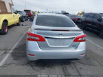 2015 Nissan Sentra Sv Серебряный vin: 3N1AB7APXFY215230