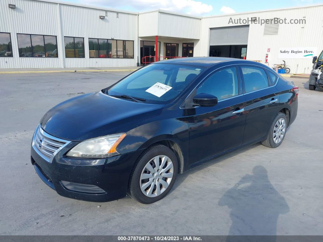 2015 Nissan Sentra Fe+ S/s/sv/sr/sl Черный vin: 3N1AB7APXFY215308