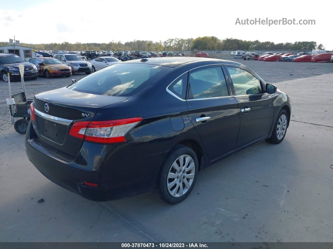 2015 Nissan Sentra Fe+ S/s/sv/sr/sl Black vin: 3N1AB7APXFY215308